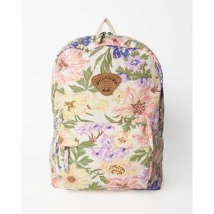 Billabong Floral Backpack